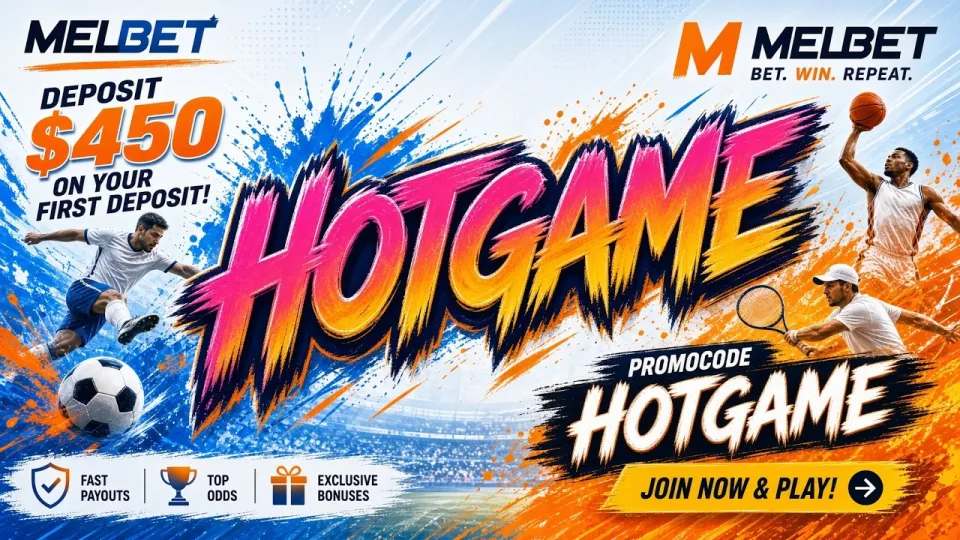 How do you complete Melbet registration with promo code HOTGAME?